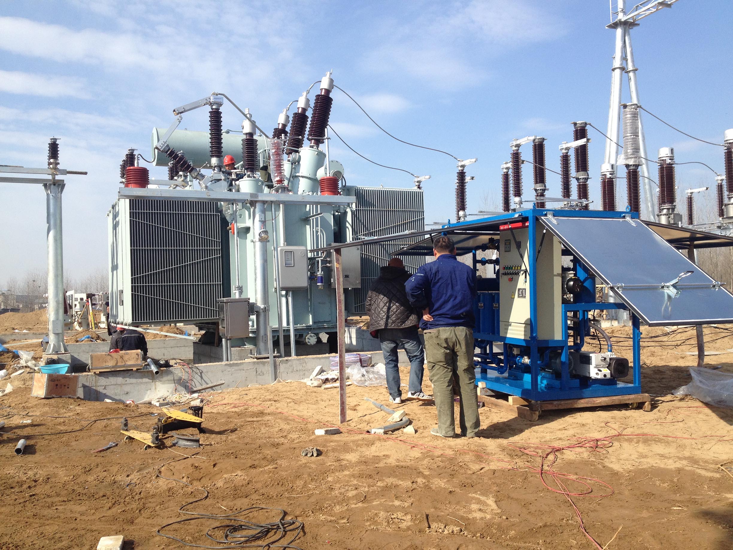 水電站在線(xiàn)濾油機(jī)